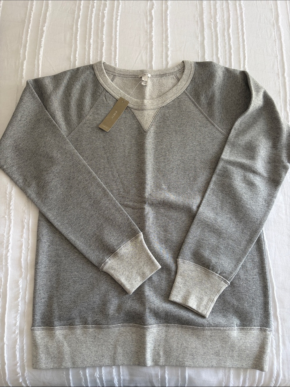 J. Crew Gray Crewneck Sweatshirt